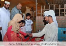 جناح نادي تراث الإمارات بمهرجان ليوا للرطب يشهد إقبالاً من الزوار